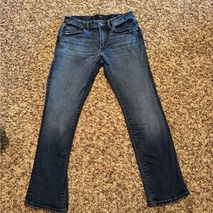 Classic Denim Straight-Leg Jeans